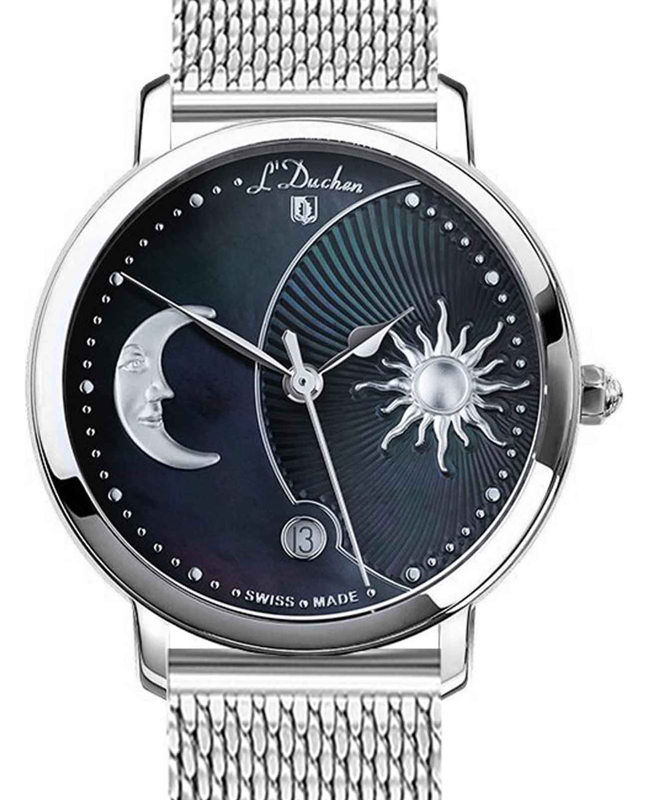 L'Duchen L'Duchen Day & Night D 781.11.31 M , наручные женские часы фото под углом